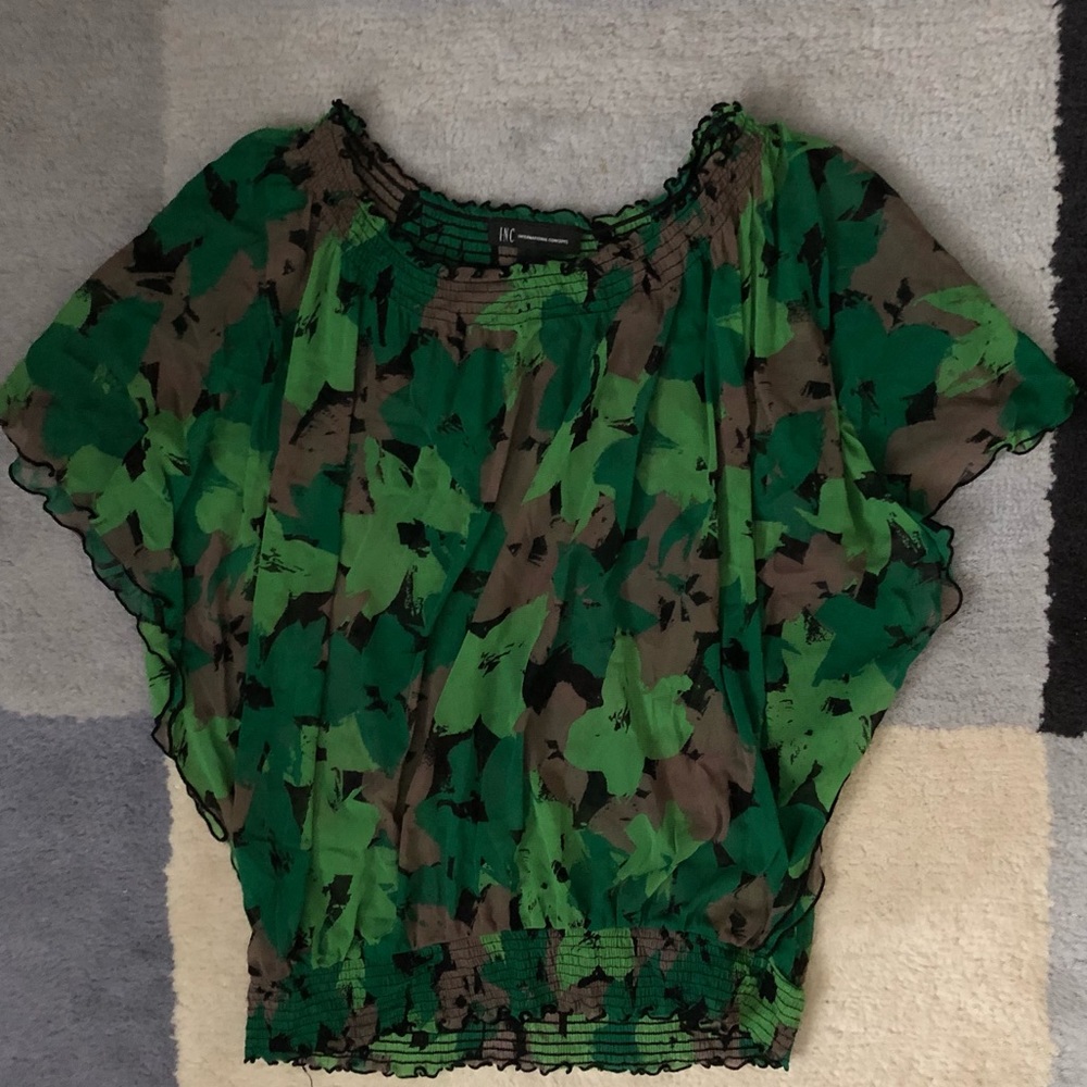 INC Butterfly blouse